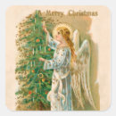 Search for retro christmas angel stickers Xmas