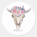 Search for cow skull stickers Rustic