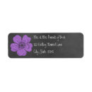 Search for rustic hearts return address labels Chalkboard