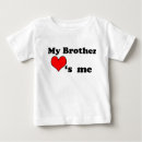 Search for sibling baby shirts Little brother