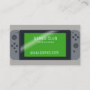 Search for computer games business cards Gaming