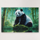 Search for panda puzzles Green