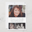 Search for modern christian funeral invitations In loving memory