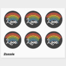 Search for rainbow love stickers Pride