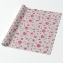 Search for vines wrapping paper Pink