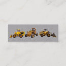 Search for backhoe business cards Dump truck