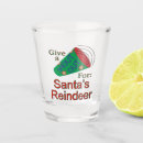 Search for christmas shot glasses barware Reindeer