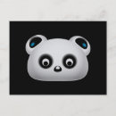 Search for animal characters postcards Cute