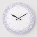 Search for lilac clocks Vintage
