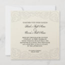 Search for filigree wedding invitations Gold