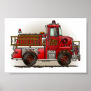 Search for fire truck posters Fireman