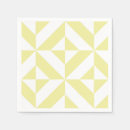 Search for pale yellow napkins Modern