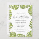 Search for palm tree hens party invitations Tropical