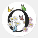 Search for monogram o stickers Floral
