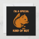 Search for nut with squirrel invitations Forest