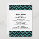 Search for chevron bridal shower invitations Modern