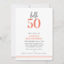 Search for orange 50th birthday invitations Fun
