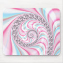 Search for fractal spiral mousepads Pink