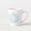 Search for circle monogram mugs Leaves