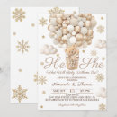 Search for snowflake gender reveal invitations Snowflakes