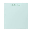 Search for green notepads Elegant
