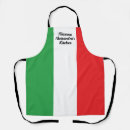 Search for italian aprons Flag of italy