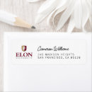 Search for carolina return address labels Elon university