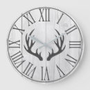 Search for antler clocks Rustic