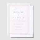 Search for formal navy blue wedding invitations Modern