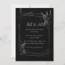 Search for urban wedding invitations Black