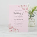 Search for roses and pearls invitations Pink