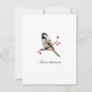 Search for chickadee cards Watercolor