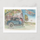 Search for old auto postcards Cars