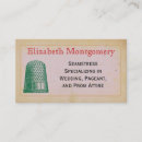 Search for thimble business cards Vintage