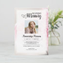 Search for pink funeral invitations Death