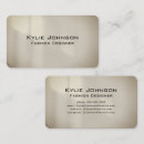 Search for platinum business cards Elegant