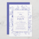 Search for lavender birthday invitations Modern