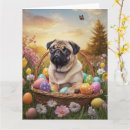 Search for pug easter cards Pet