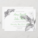 Search for lilly wedding invitations Black and white