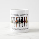 Search for giant cat mugs White