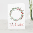 Search for spanish christmas cards Watercolor