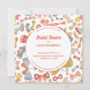 Search for pink white bridal shower invitations Trendy