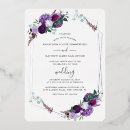 Search for round wedding invitations Purple