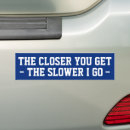 Search for funny warning sign bumper stickers Driving