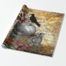 Search for ravens wrapping paper Goth
