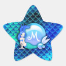 Search for mermaid cartoon stickers Girly