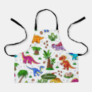 Search for cartoon dino aprons Triceratops
