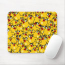 Search for funny chicks mousepads Yellow