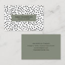 Search for dot print business cards Trendy