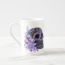 Search for floral skull mugs Gothic